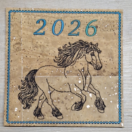 ITH | Untersetzer | Friese - oneline | 9.68 x 9.67 cm