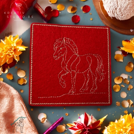 ITH | Untersetzer | Norweger - oneline | 9.68 x 9.67 cm