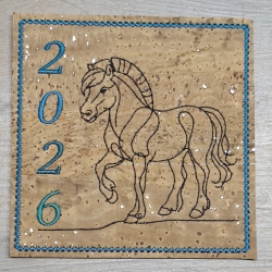 ITH | Untersetzer | Norweger - oneline | 9.68 x 9.67 cm