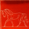 ITH | Untersetzer | Pferd 02 - oneline | 9.68 x 9.67 cm