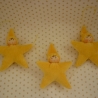 Sternpüppchen, Christbaumschmuck, Set mit drei Püppchen