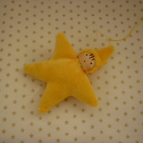 Sternpüppchen, Christbaumschmuck, Geschenkanhänger
