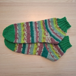 Sneakersocken Wollsocken Größe 41 – 75% Schurwolle, 25% Polyamid