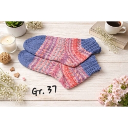 Sneakersocken Wollsocken Größe 37 – 75% Schurwolle, 25% Polyamid