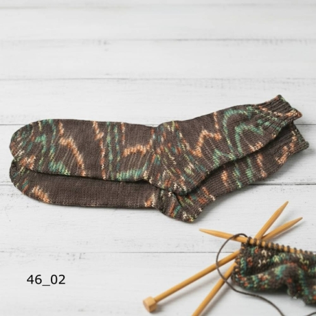 Wollsocken Gr. 46 handgestrickt Stricksocken Schurwolle