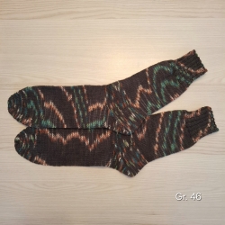 Wollsocken Gr. 46 handgestrickt Stricksocken Schurwolle