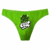 Herren String Tanga bedruckt mit ALL YOU CAN EAT