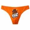 Herren String Tanga bedruckt mit ALL YOU CAN EAT