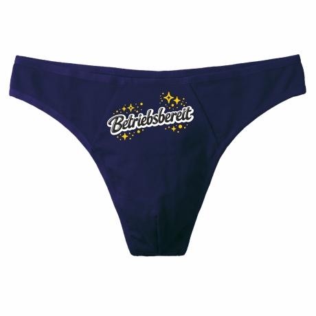 Herren String Tanga mit BETRIEBSBEREIT