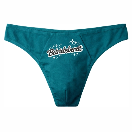 Herren String Tanga mit BETRIEBSBEREIT