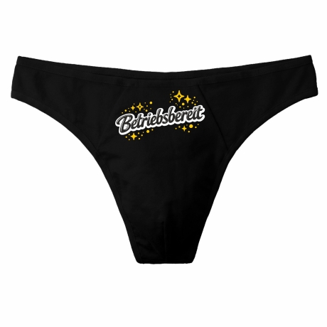 Herren String Tanga mit BETRIEBSBEREIT