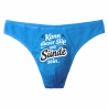 Herren String Tanga mit KANN DIESER SLIP VOLL SÜNDE SEIN
