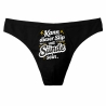 Herren String Tanga mit KANN DIESER SLIP VOLL SÜNDE SEIN