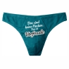 Herren String Tanga mit DAS SIND KEINE FLECKEN DAS IST VORFREUDE