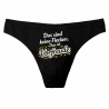 Herren String Tanga mit DAS SIND KEINE FLECKEN DAS IST VORFREUDE