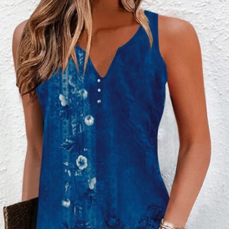 Strand-Sommerkleid, Boho-Style, blau, Größe 36/M, neu