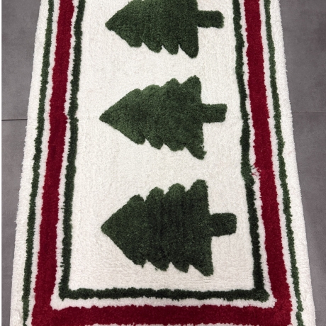 Badematte Bad Deko Teppich Weihnachten Winter Style
