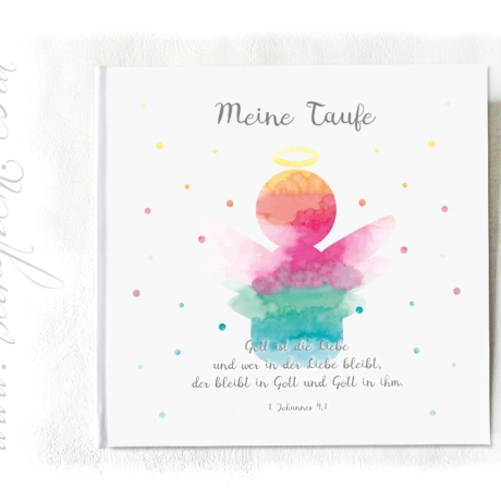 Foto Gästebuch Taufe Engel