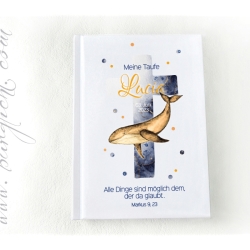 Gästebuch Taufe Wal Kreuz