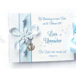 Fotogästebuch Taufe Anker