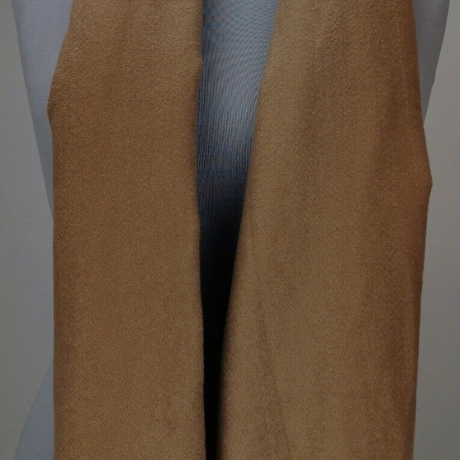 Damen-Kaschmir-Schal mit Fransen, 200x75 cm, taube