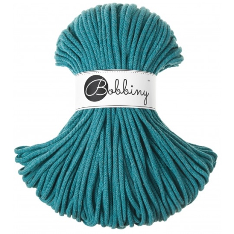 Bobbiny Flechtkordel Premium 5mm 100m Farbe teal