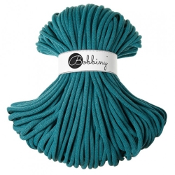Bobbiny Flechtkordel Premium 9mm 100m Farbe teal