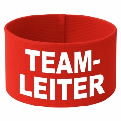 gummielastische Armbinde 10 cm bedruckt mit TEAMLEITER