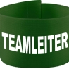 Klett-Armbinde 10 cm Höhe bedruckt mit TEAMLEITER