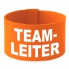 Klett-Armbinde 10 cm Höhe bedruckt mit TEAMLEITER