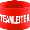 Klett-Armbinde 10 cm Höhe bedruckt mit TEAMLEITER