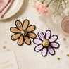 Gastgeschenk zum Ausdrucken – Blumen für Schokokugeln