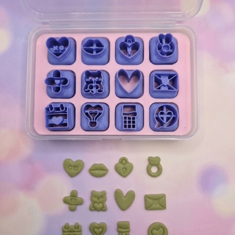 Professionelles Mini-Cutter Set für Polymer Clay – 3 Editionen