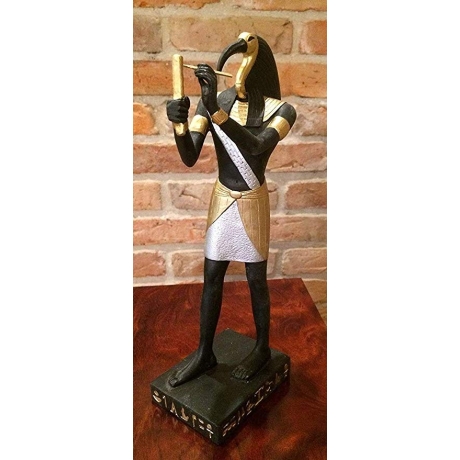 Figur der ägyptischen Gott Thot. 29 cm.