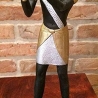 Figur der ägyptischen Gott Thot. 29 cm.