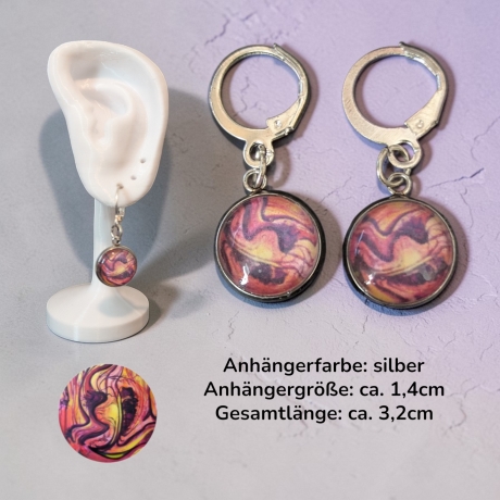 Schmuckset mit Motivstein