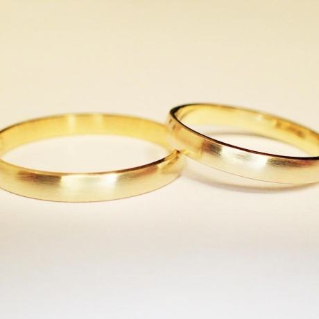 schlichte trauringe eheringe 585 Gold