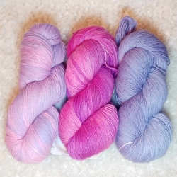 Sockenwolle, handgefärbte Wolle, handgefärbte Sockenwolle