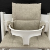 Abwaschbares Tripp Trapp Kissenset Stokke Hochstuhl-meliert beige