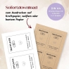 Trostpflaster Kärtchen – DIY Geschenk Schokolade PDF