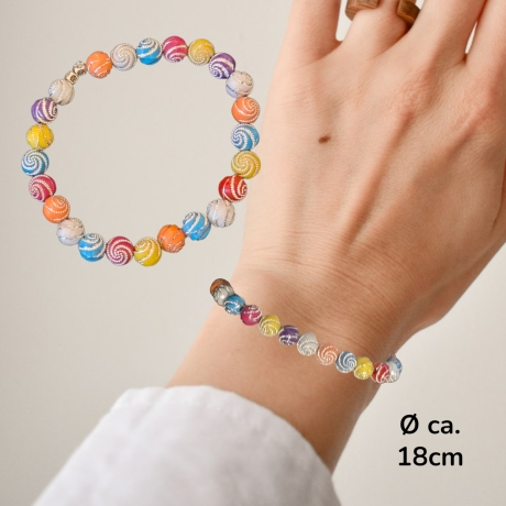 Farbenfrohes Armband 