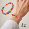 Perlenarmband Regenborgen