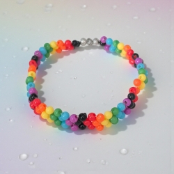 Perlenarmband Regenborgen