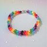Perlenarmband Regenborgen