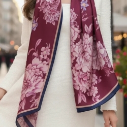 Damen Seidenschal, Asian Style, Usbekistan, 180x90 cm Damen Seidenschal, Asian Style, Usbekistan, 180x90 cm