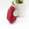 Mäppchen Universaltasche Cord Rot Unikat Handmade