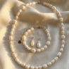 Perlenschmuck Set Damen – echte Süßwasserperlen