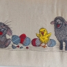 da lachen sie - uuups, kaputte Ostereier - Größe 25.77 x 9.19 cm