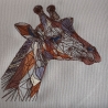 Giraffe - 17.36 x 16.66 cm