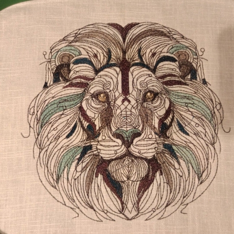 Löwe - 16.21 x 15.77 cm
